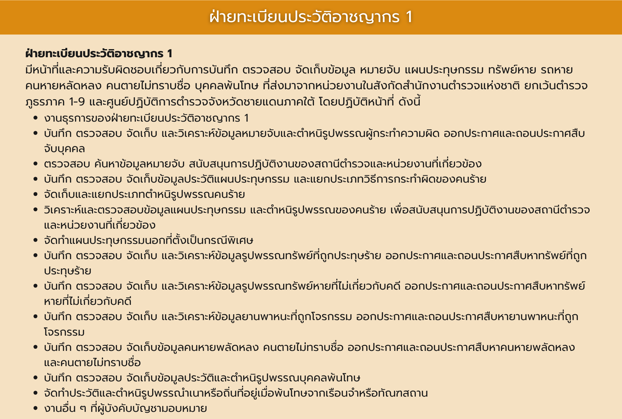 แผนผังองค์กร