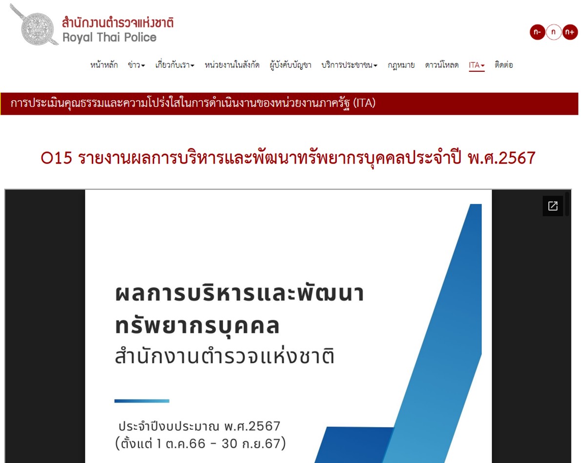 ผังโครงสร้างแผนยุทธศาสตร์